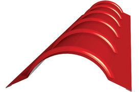Планка конька круглого R110x2000 Планка конька круглого R110x2000